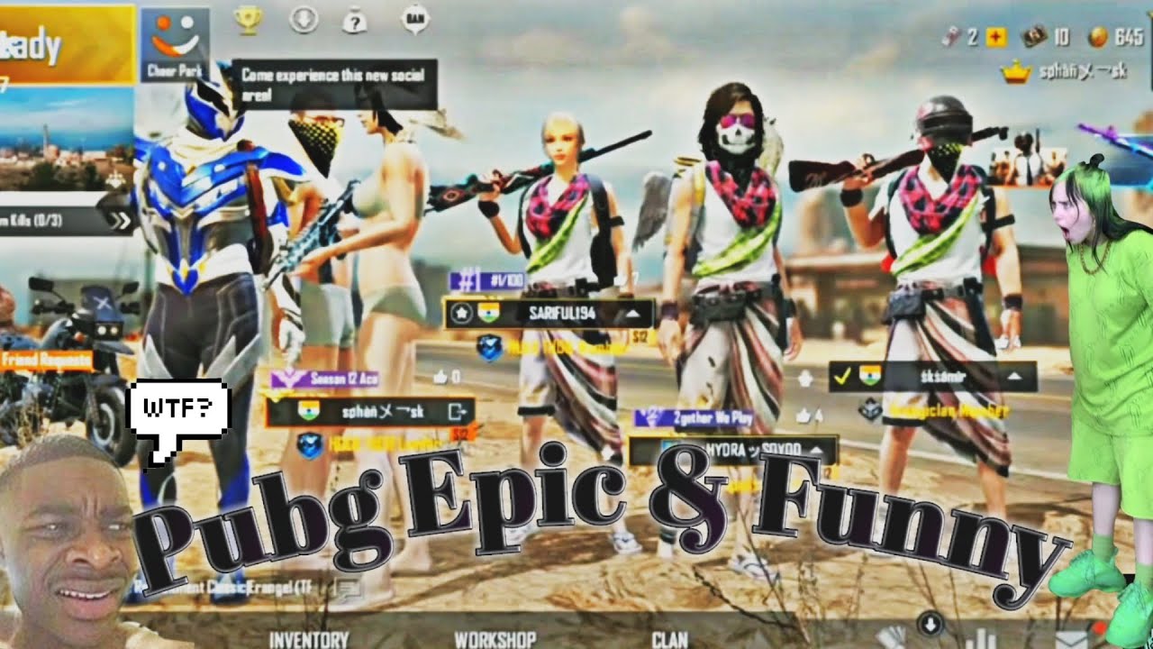 PUBG MOBILE Funny WTF & EPIC MOMENTS BY TEAM HELL - YouTube