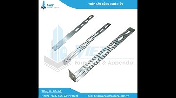 Thép râu neo tường liên kết tường và cột