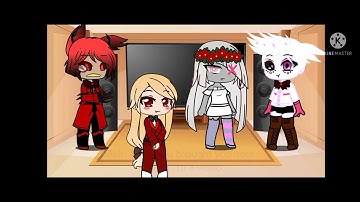 Hazbin hotel react to How to basic (;´༎ຶٹ༎ຶ`)