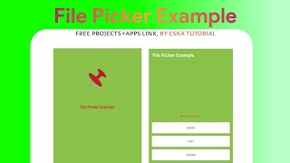 Sketchware Projects - File Picker Example Projects