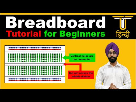 Breadboard Tutorial for Beginners | How to use Breadboard in