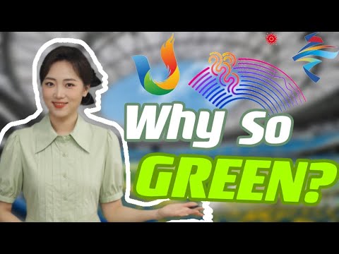 Why green has become the theme color for China-hosted sporting events