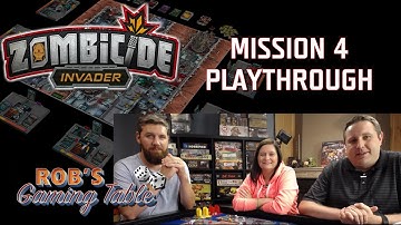 Zombicide Invader Mission #4 Playthrough
