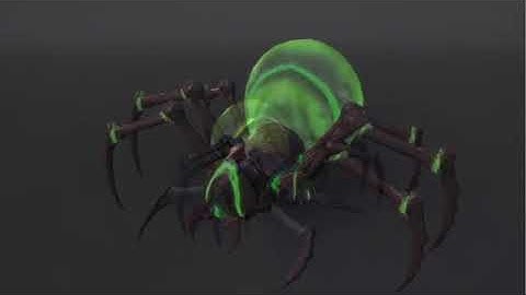 Unity Asset Store Pack - Monsters - Alien Spider (Download link below)