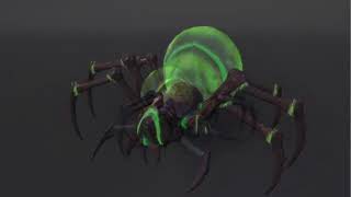 Unity Asset Store Pack - Monsters - Alien Spider (Download link below)