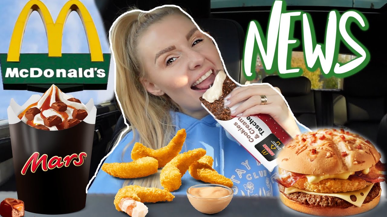ENDLICH wieder LECKERE MC DONALDS NEWS! 😋 Cookies 'n Cream tasche, Mars Mc Flurry & Shrimps! 😍😋