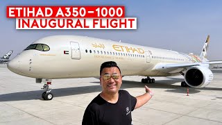 The Future of Etihad  A3501000 Inaugural Flight