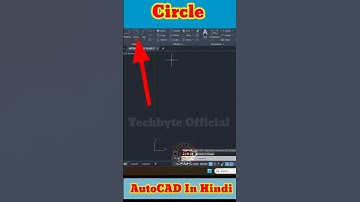 Circle Command In AutoCAD👍#autocad #shorts#short #shortvideo #shortsfeed #youtubeshorts