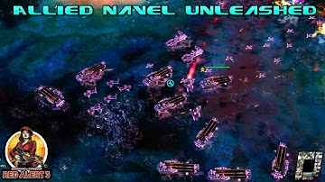 Allied Naval Unleashed , Red Alert 3 , 1v1 Vs Brutal Ai , Epic War MOD , 4K