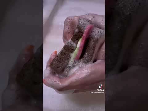 700 Subs On TikTok ASMR Spongesqueezing Tiktokvideo Asmr Soapysponges Zote Spongesuds Viral