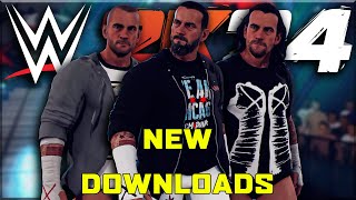 WWE 2K24 NEW CM PUNKS AND CAWS TO DOWNLOAD NOW!