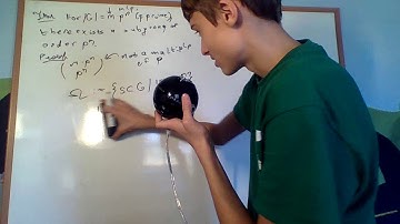 Proof of First Sylow Theorem