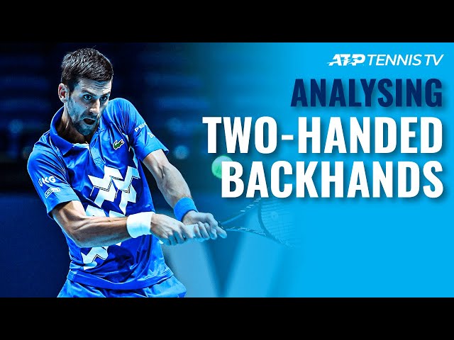 Analysing ATP Tennis Players' Two-Handed Backhands! 🧐 class=
