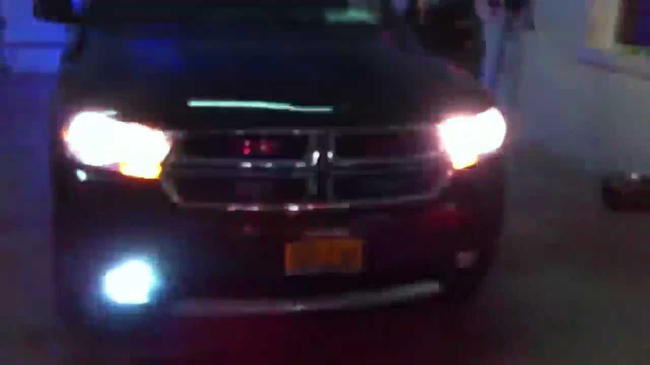 2013 Dodge Durango Whelen LED install - YouTube