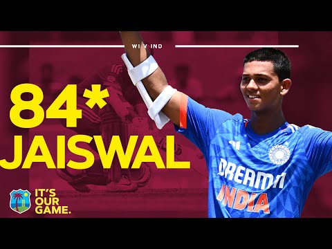 🇮🇳 Brilliant Innings | Yashasvi Jaiswal Hits 84 Runs From 51 Balls | West Indies v India