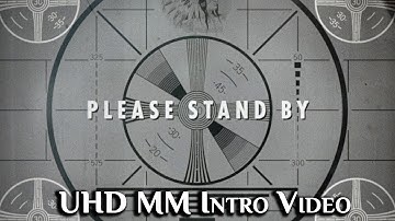 UHD Main Menu Logo Intro Video MOD for Fallout 4 - Upscaled to 2160 - COMPARISON