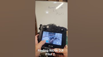 Finding Remote ID in DJI Pilot 2 #DJI #Mavic #Matrice #FPIUnmanned #Howyoumeasurematters