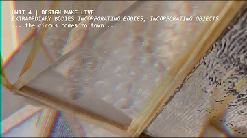 Incorporating bodies, Incorporating objects | DML Unit 4 | The Bartlett | MR