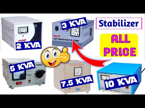 Top 5 best stabilizer 2kva, 3kva, 5kva, 8kva, 10kva full review and