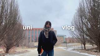 the first week of my last spring semester at university