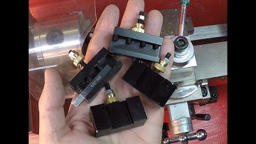Chinese Tool Holders for My Mini Lathe Didn