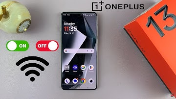 How To Turn Wi-Fi ON / OFF On OnePlus 13
