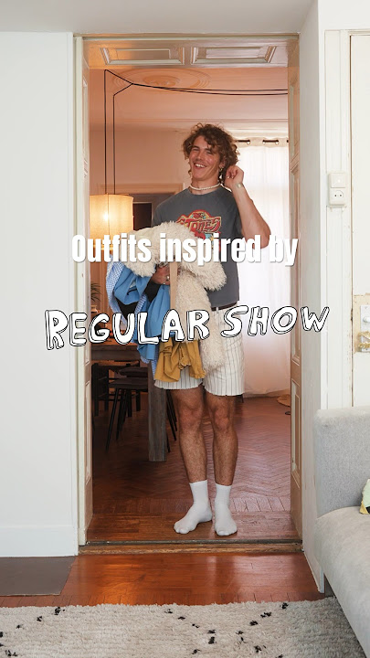 Outfits inspired by Regular Show! 💚 #mensfashion #fashion #70sfashion #ootd #grwm #regularshow