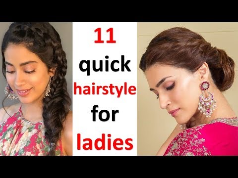 11-simple-hairstyle-for-ladies-||-cute-hairstyle-||-simple-hairstyle-||-clutcher-hairstyle