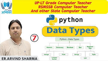 Python | Lecture-7 | Basic Concept | by Er. Arvind Sir | Most Important For EMRS Computer Science