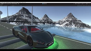 A Self-driving car simulation