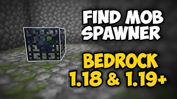 How to find Mob Spawner/Dungeon in Minecraft Bedrock 1.18 & 1.19+