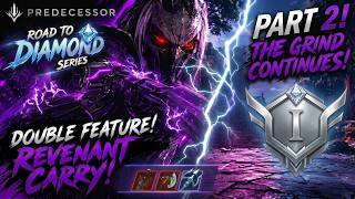 • RANKED ROAD TO DIAMOND: Defeating the Lobby Twice with the Ultimate Revenant Carry Build