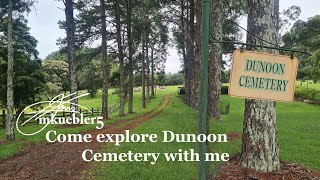 Come explore Dunoon Cemetery, northern nsw, Australia