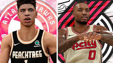 NBA 2K20 LaMelo Ball MyCAREER - Action Packed Battle vs Damian Lillard & CJ!