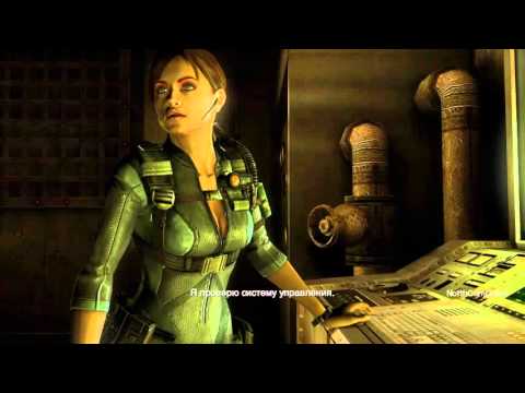 Video: Resident Evil Revelations - Avsnitt 6, Cat And Mouse: Search For Jill And Parker, Chef För Bilge-striden, Trident Key Location