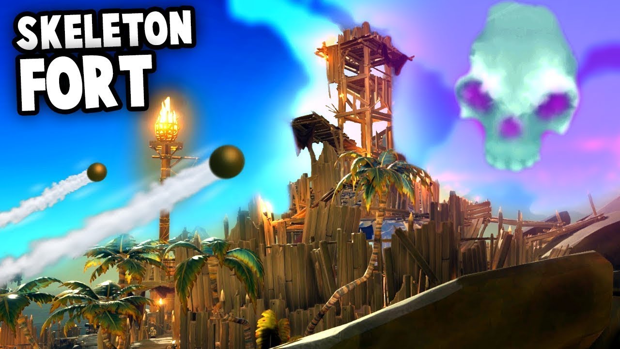 How To Complete The Skeleton Forts In Sea Of Thieves