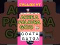 ACHE A PALAVRA GATO#shorts #freefire #desafio200k #ff #fypシ #fyp #tiktok #shortsyoutube #music