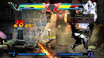 UMvC3: Spencer w/ assists *1-METER THOR KILL OFF c.L*