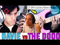 Davie vs The Dooo (Reaction) ( Omegle: BASS vs GUITAR Epic Battle ft. The Doo) // Guitarist Reacts