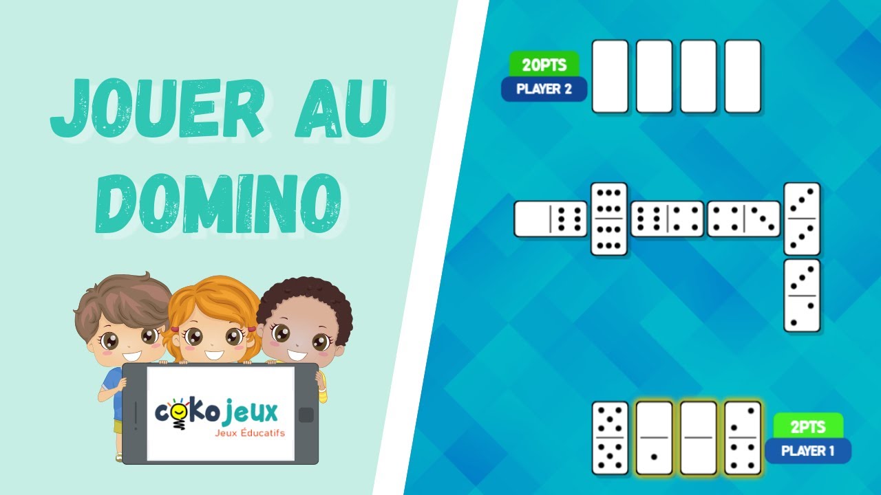 Jeu De Dominos Classique POPOYU – De 2 à 4 Joueurs, Réflexion Et Concentration, Voyage, Cadeau Famille Tout âge