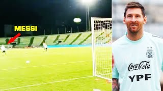 MESSI AMAZING FREE KICK TRAINING made everyone SHOCKED! Terrible foul on Leo