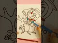 Doraemon #youtubeshorts #youtube #art #satisfying