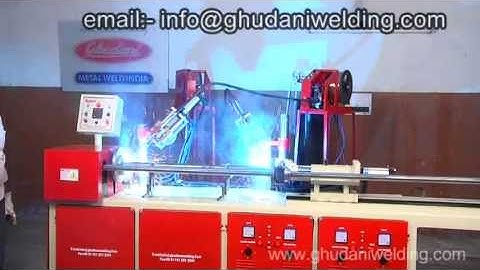 Scaffolding Standard Ledger welding machine.( Ghudani )