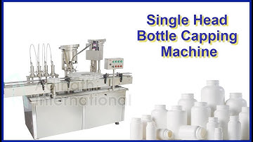 Single Head Bottle Capping Machine, Bottle Sealing Machine