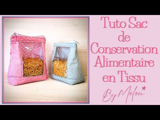 SAC DE CONSERVATION ALIMENTAIRE