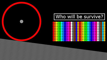 Escape Monter Circle + Ball Sorter - Marble Race in Algodoo