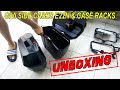 GIVI Case E22N Sidecase Monokey & case racks UNBOXING