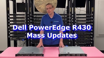 Dell PowerEdge R430 Mass Updates | BIOS, Firmware, Onboard Diagnostics, iDRAC, and More | HTTPS