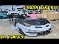 Rebuilding A Wrecked Lamborghini Aventador SV Part 8