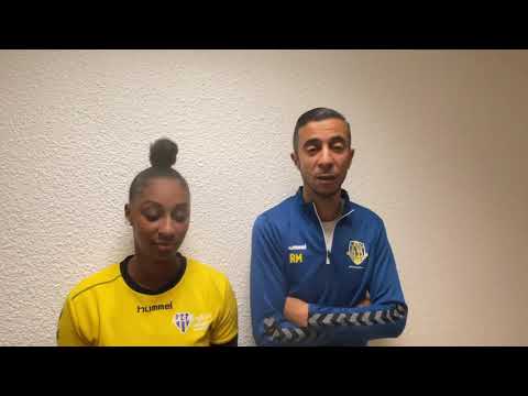 Hand F - N3 - Mantes 24-22 Gagny : réactions du coach Rachid Missaoua et Maïssa Mendy